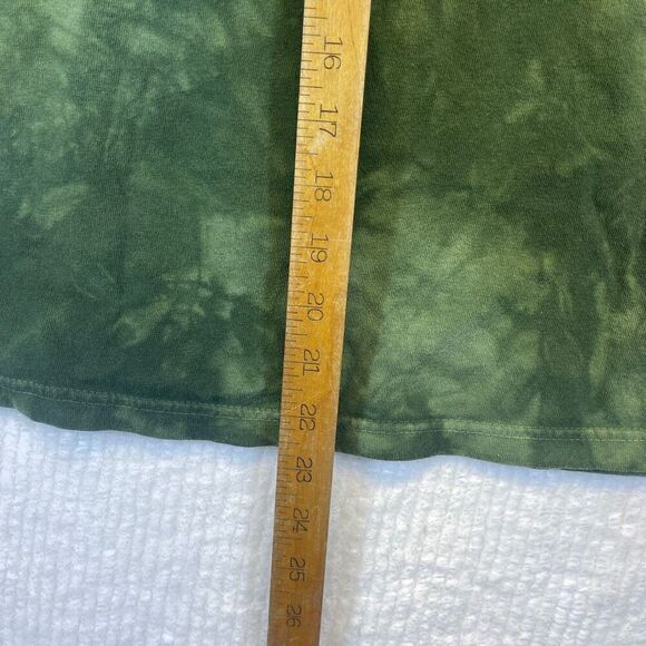 The Mountain Green Tie Dye Psychedelic Bear Graphic T-Shirt Small - Picture 5 of 6